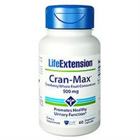 Life Extension Cran-Max Cranberry Extract - 500 mg - 60 Vegetarian Capsules