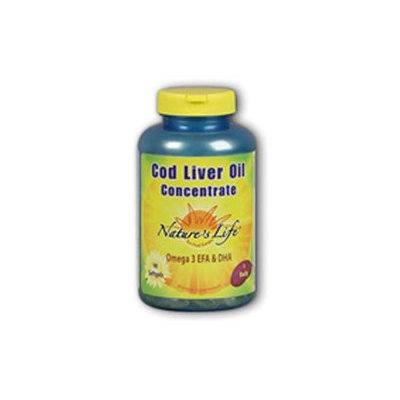 Cod Liver Oil Concentrate 1140mg Nature's Life 90 Softgel