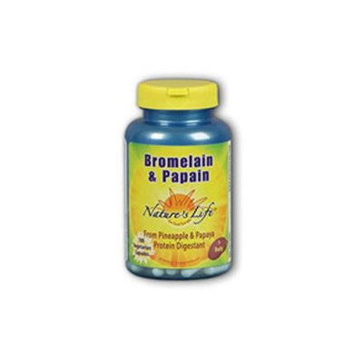 Nature's Life Bromelain and Papain - 250 Vcaps