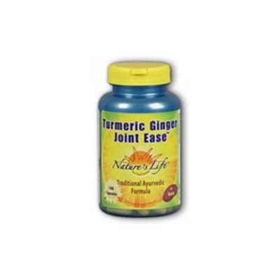 Nature's Life Ginger & Curcumin Joint Ease - 100 Capsules - Joint Support Herbs