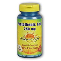 Pantothenic Acid 250mg - Vegetarian Nature's Life 250 Tabs