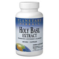 Planetary Herbals Holy Basil Extract - 450 mg - 8 Capsules