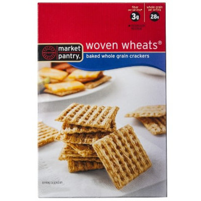 market pantry Market Pantry Woven Wheat Crackers 9.5 oz