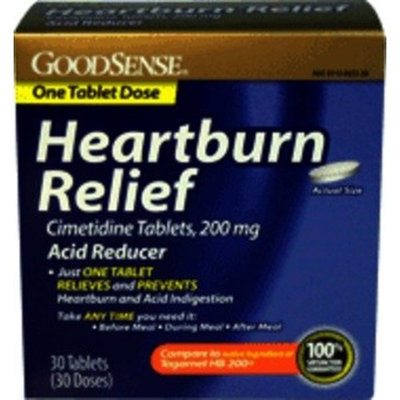 Good Sense Heartburn Relief Cimetidine 200mg Tabs 30ct