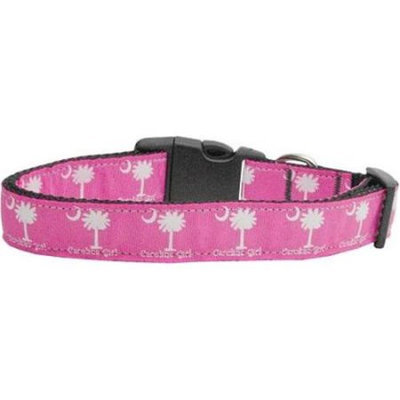 Ahi Carolina Girl Nylon Ribbon Dog Collars Large