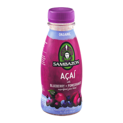 Sambazon Organic Superfood Juice Blend Acai with Blueberry + Pomegranate
