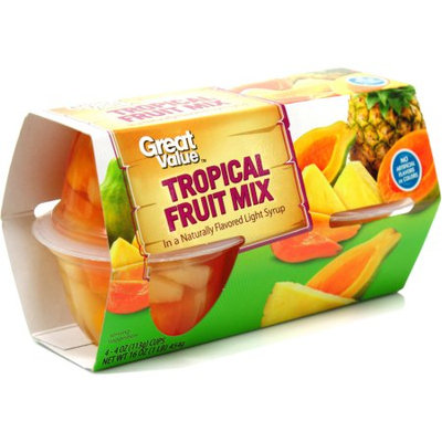Pacific Coast Producers Great Value Tropical Fruit Cups, 4 ct, 16 oz