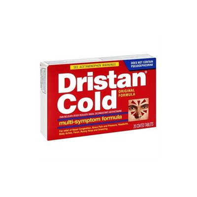 Dristan Cold Multi-Symptom Formula - 20 Coated Tablets