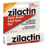 Zilactin Early Relief Cold Sore Gel, 0.25 oz