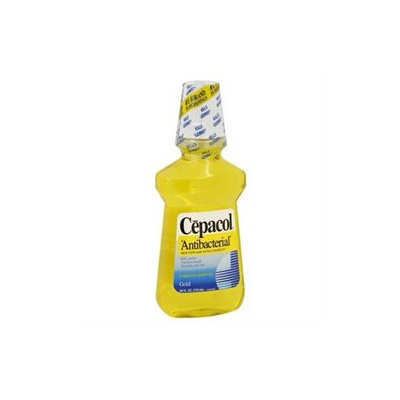 Cepacol Mouthwash with Ceepryn, Gold, 24 oz