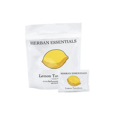 Herban Essentials Lemon Towelettes, 20 towelettes