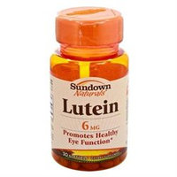 Sundown Vitamins. Sundown Naturals Lutein 6 mg Dietary Supplement Softgels