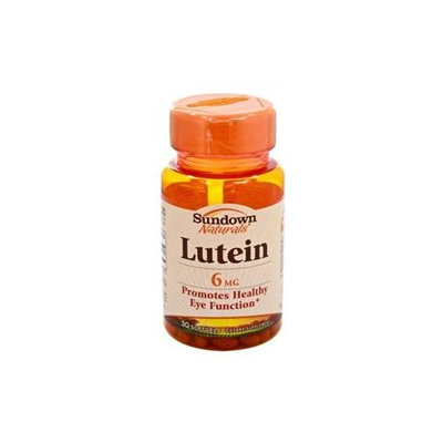 Sundown Vitamins. Sundown Naturals Lutein 6 mg Dietary Supplement Softgels