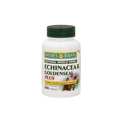 Nature's Bounty Echinacea & Goldenseal Plus, Capsules