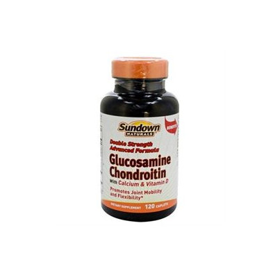 Sundown Naturals Glucosamine Chondroitin, Double Strength Advanced Formula, Capsules
