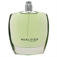 Realities for men 3.4 oz spray TESTER by Realities Cosmetics 8556A