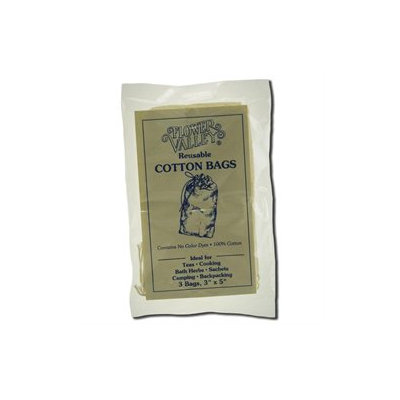 Flower Valley Press Frontier Flower Valley Reusable Cotton Tea Bag-3/Pack