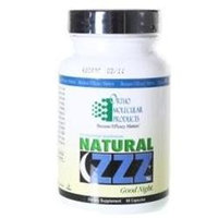 Ortho Molecular Products, Natural ZZZ's 60 capsules