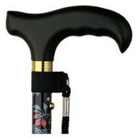 Harvy Folding Adjustable Derby Cane Blackberry Aluminum