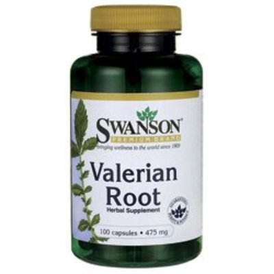 Valerian Root 475 mg 100 Caps - Swanson Premium