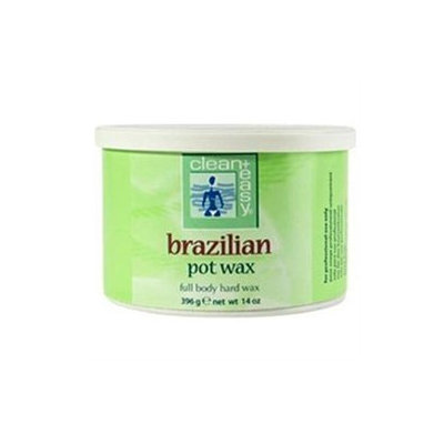 clean + easy Brazilian Pot Wax 14 oz.