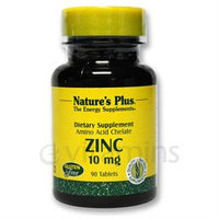 Nature's Plus Zinc 10 MG - 90 Tablets - Zinc