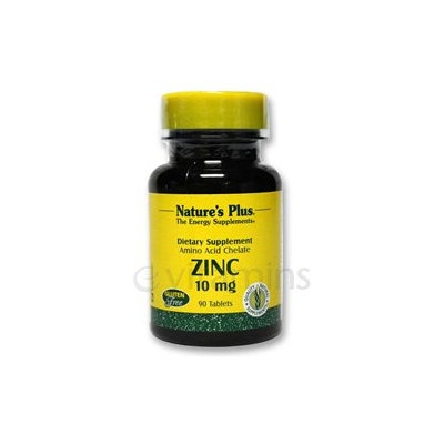 Nature's Plus Zinc 10 MG - 90 Tablets - Zinc