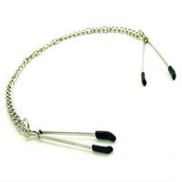 Phs International Nipple Clamps Tweezer With Chain Chrome