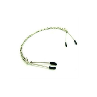 Phs International Nipple Clamps Tweezer With Chain Chrome
