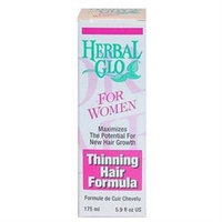 Herbal Glo Thinning Hair Formula for Women 5.9 fluid ounces For New Hair Growth