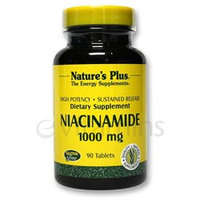 Nature's Plus - Niacinamide Sustained Release 1000 mg. - 90 Tablets