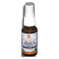 L.A. Naturals Vitamin D3 5000 Liquid Sublingual Spray Natural Citrus Flavor - 1 OZ