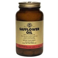Solgar Safflower Oil with Vitamin B6 - 100 Softgels