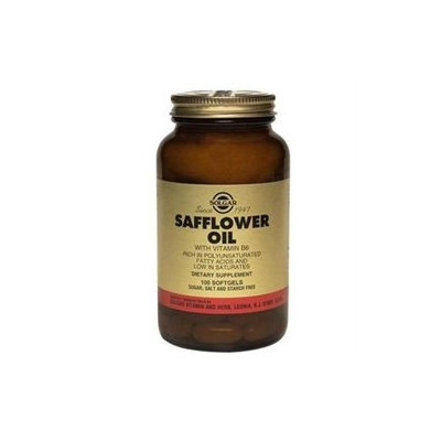 Solgar Safflower Oil with Vitamin B6 - 100 Softgels
