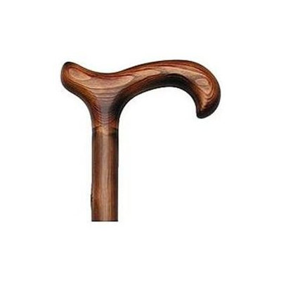 Harvy Men's Natural Chestnut Derby Handle Cane