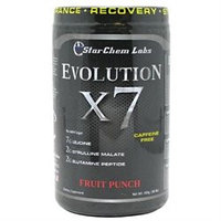 Star Chem Labs Evolution X7 Fruit Punch - 300 Grams Powder - Post Workout Formulas
