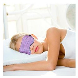Relaxso SPA Therapeutics Eye Mask, Chiffon Crinkle Violet