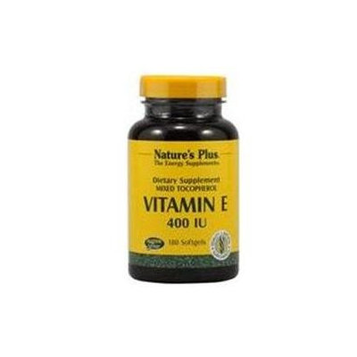 Nature's Plus - Vitamin E Mixed Tocopherol 400 IU - 180 Softgels