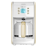 Sensio BELLA Dots 2.0 Programmable Coffee Maker White/Gold