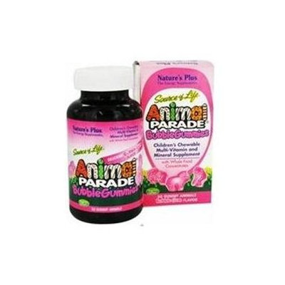 Nature's Plus - Source of Life Animal Parade Gummies Bubble Gum - 50 Gummies