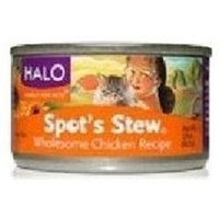 Halo Cat Spot's Stew Chicken 3.5 oz. Can