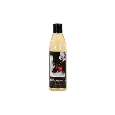 Earthly Body Edible Massage Oil Cherry Burst - 8 fl oz - Vegan