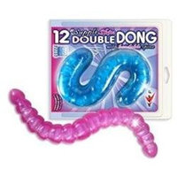D.a.v.e. Inc 12in Double Dong W Bendable Spine Lav.