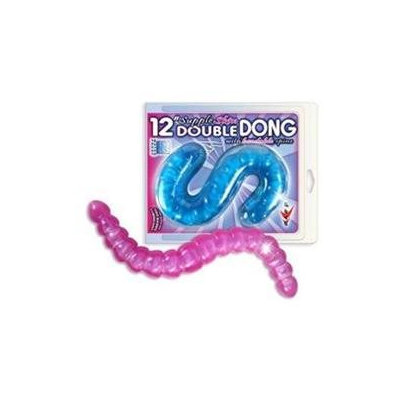 D.a.v.e. Inc 12in Double Dong W Bendable Spine Lav.