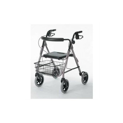 Medline G07887R Guardian Envoy 480 Rolling Walker - Rose