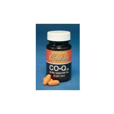 Carlson Laboratories Co Q 10 50 MG - 30 Softgels - CoQ-10 / Ubiquinol