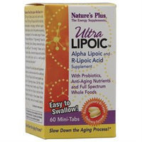 Nature's Plus Ultra Lipoic Alpha Lipoic and R-Lipoic Acid - 30 Tablets