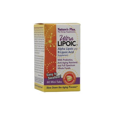 Nature's Plus Ultra Lipoic Alpha Lipoic and R-Lipoic Acid - 30 Tablets