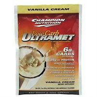ChampionNutrition CHMPNULC0060VANIPK Ultramet Low Carb Vanilla Cream 60 ct