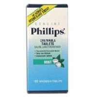 Genuine Phillips Phillips Milk Of Magnesia Tablets Mint - 100 Each